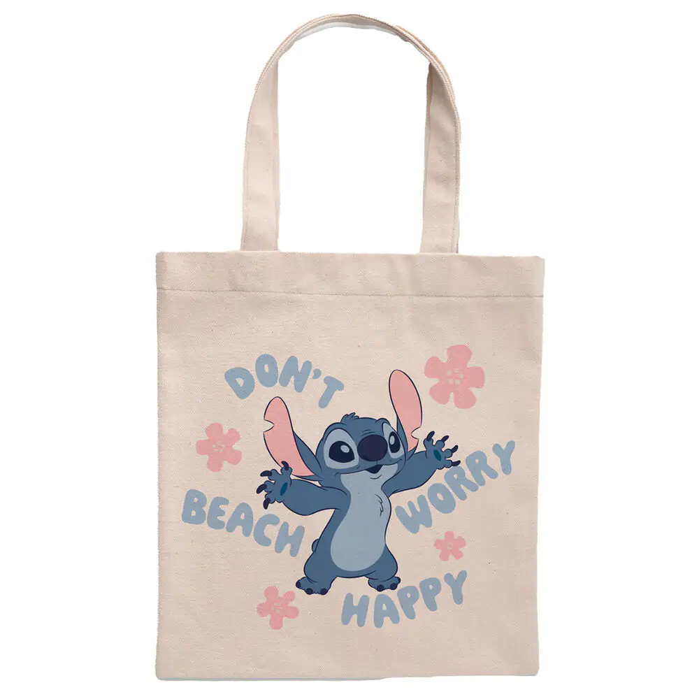 Disney Stitch Don't Worry Beach Happy nákupná taška produktová fotografia