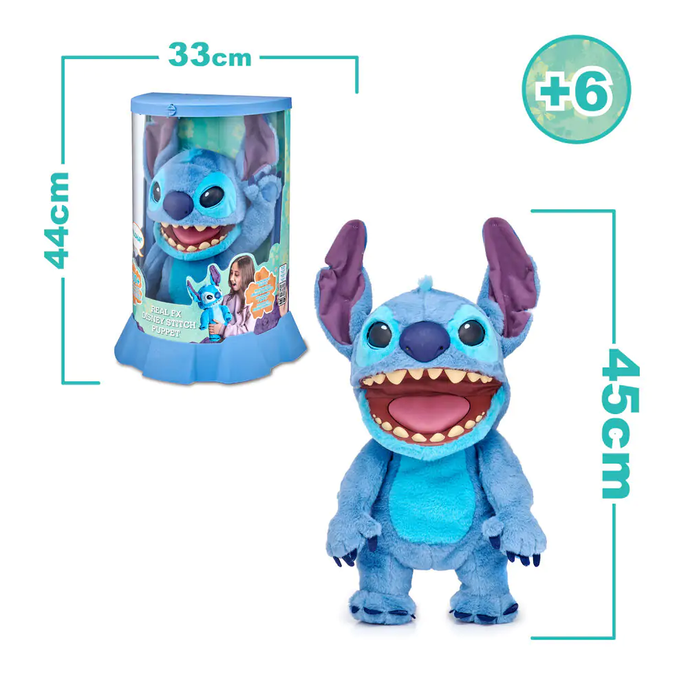 Disney Stitch elektrická interaktívna bábková figúrka 45 cm produktová fotografia