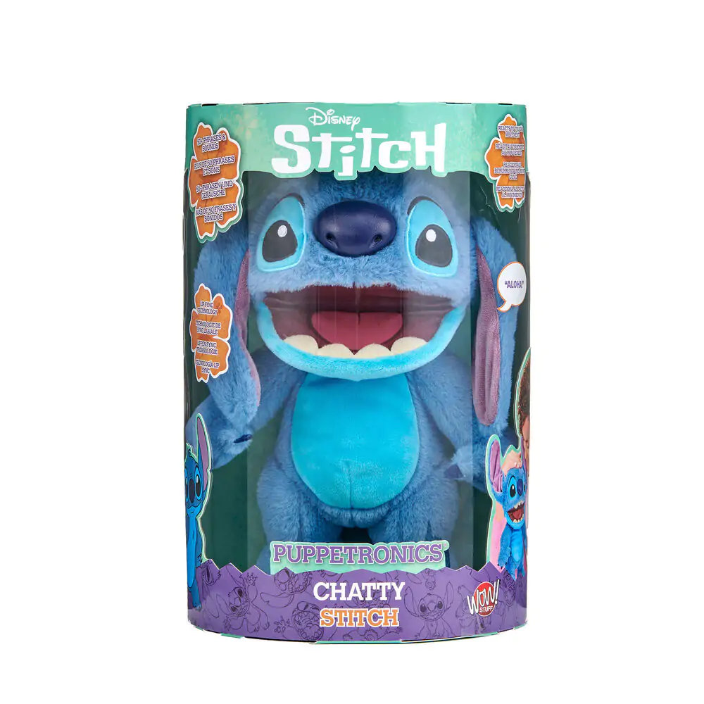 Disney Stitch elektrická interaktívna bábková figúrka 30 cm produktová fotografia