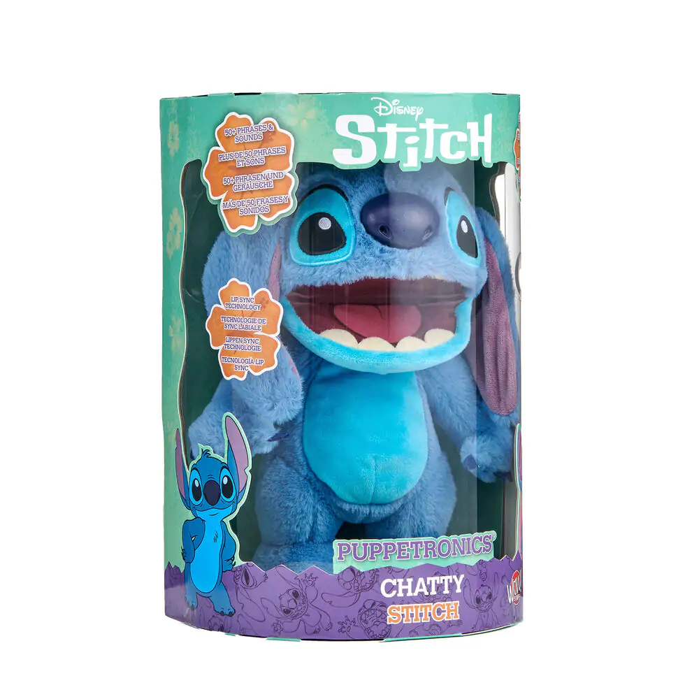 Disney Stitch elektrická interaktívna bábková figúrka 30 cm produktová fotografia