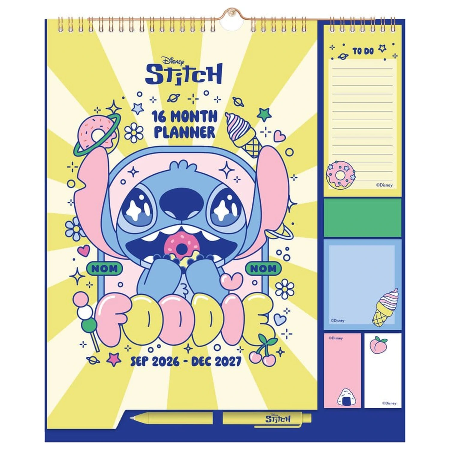 Disney Stitch Nástenný plánovač 2026/27 30 x 34 cm produktová fotografia