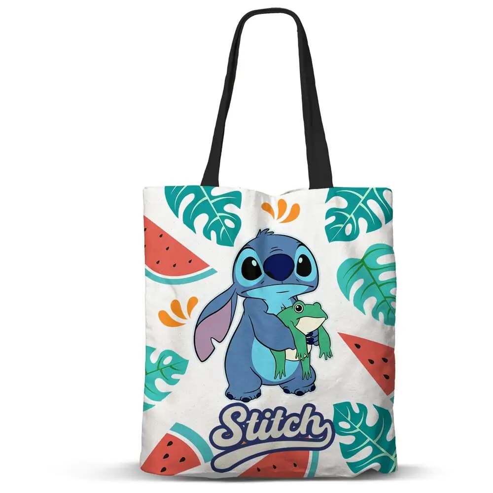 Disney Stitch Frog nákupná taška 40 cm produktová fotografia