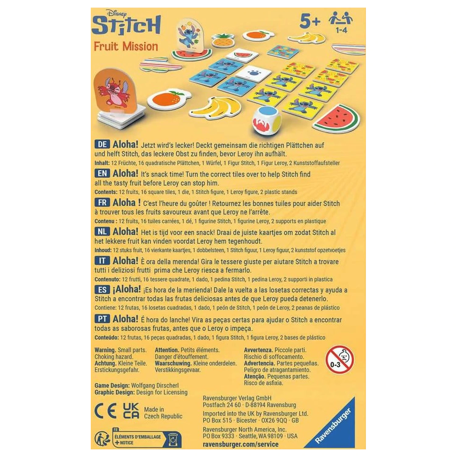 Disney Stitch Ovocná Misia produktová fotografia