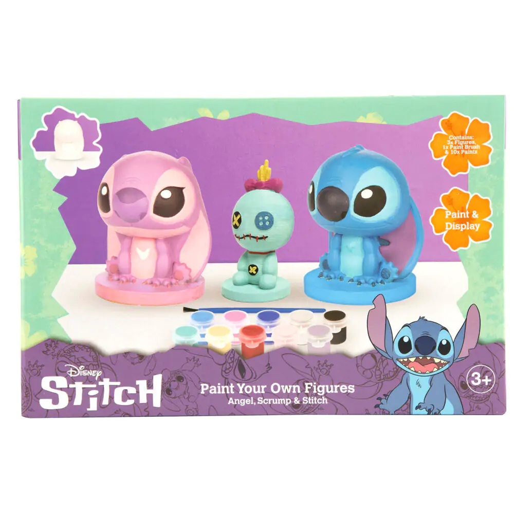 Disney Stitch namaľuj si vlastné figúrky produktová fotografia