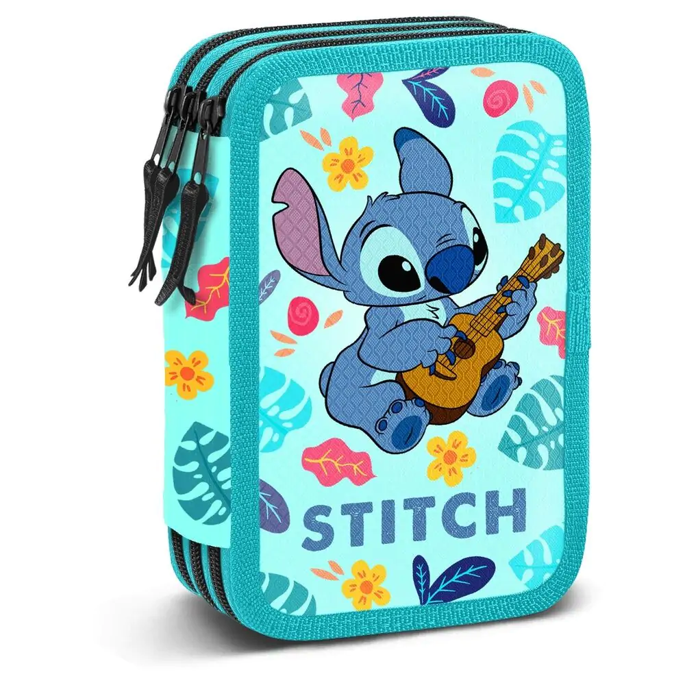 Disney Stitch Guitar trojpuzdrový peračník produktová fotografia