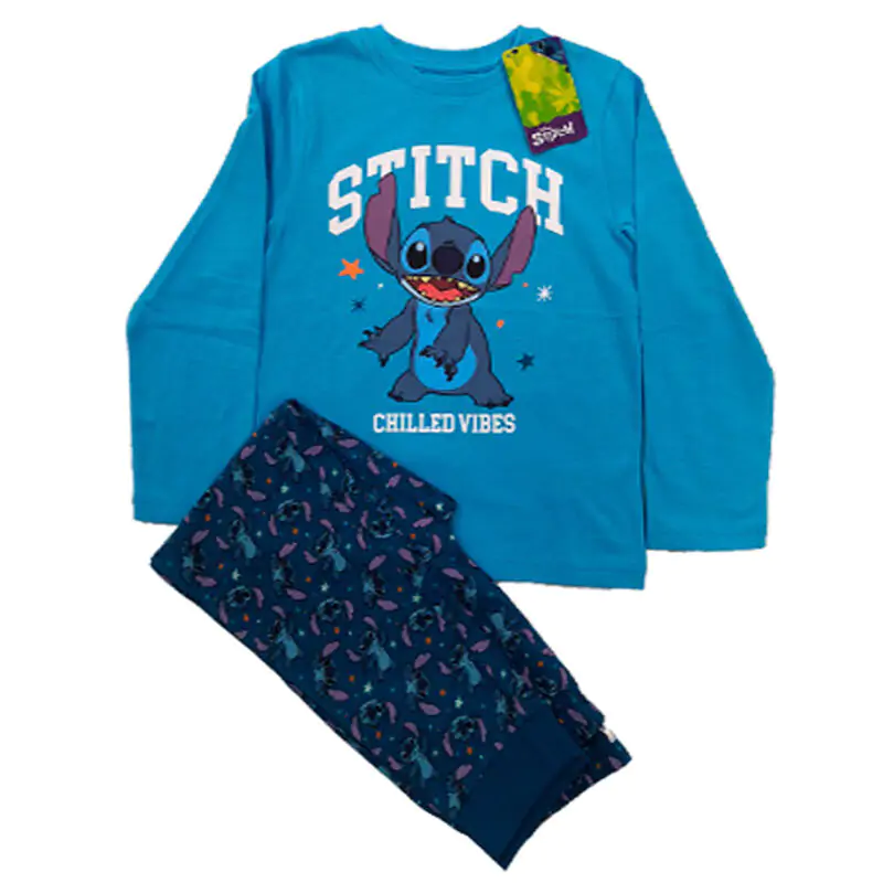 Disney Stitch child pyjama blue s termékfotó