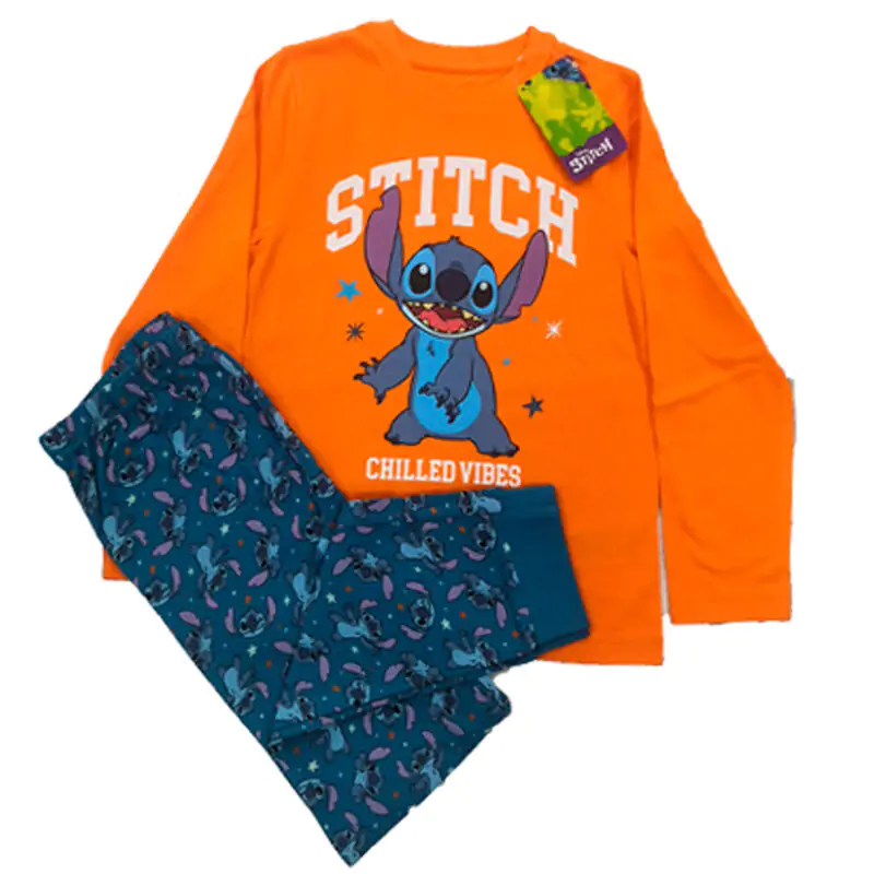 Disney Stitch detská pyžamová súprava oranžová 98 termékfotó