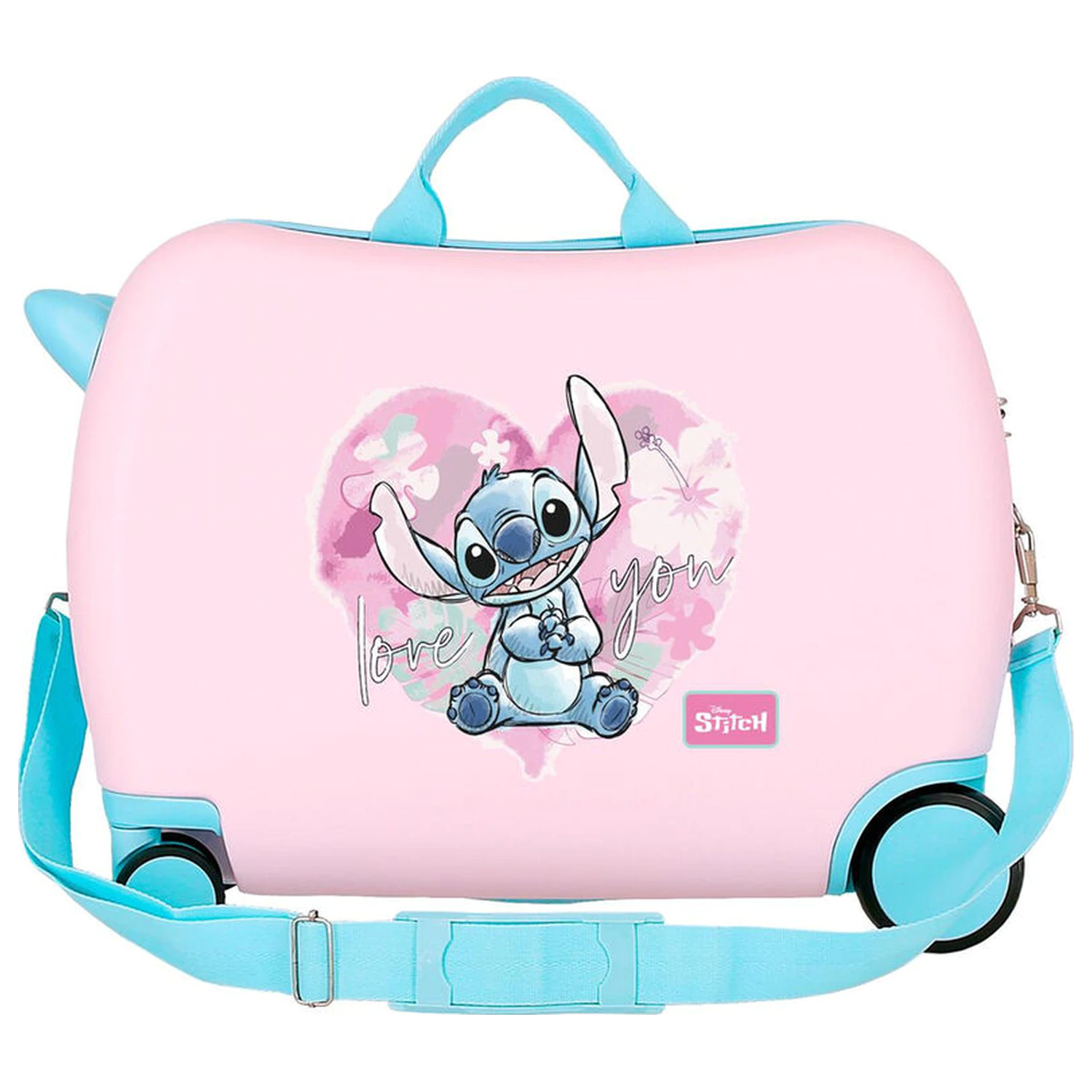 Disney Stitch Heart ABS kufor na kolieskach 50cm produktová fotografia