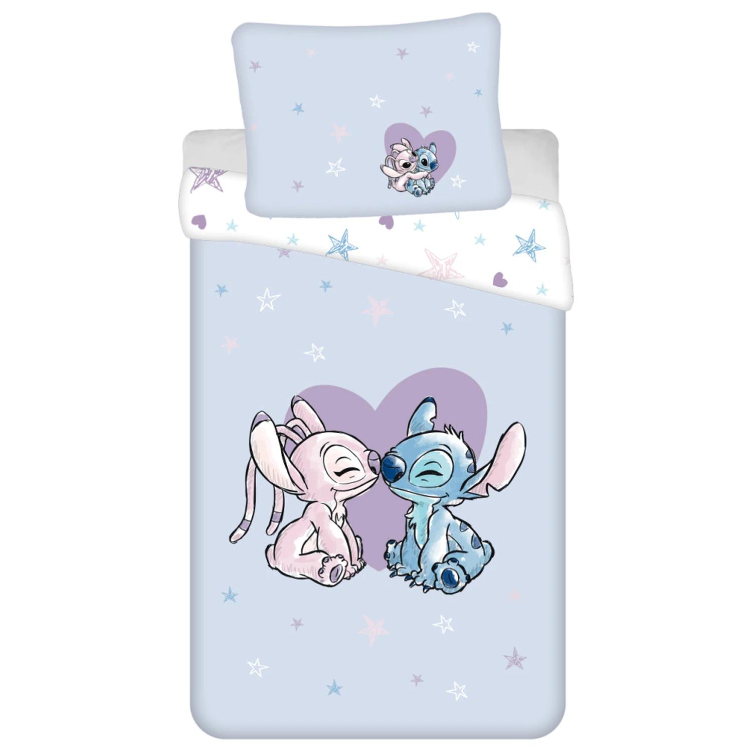 Disney Stitch Heart obliečka na perinu produktová fotografia