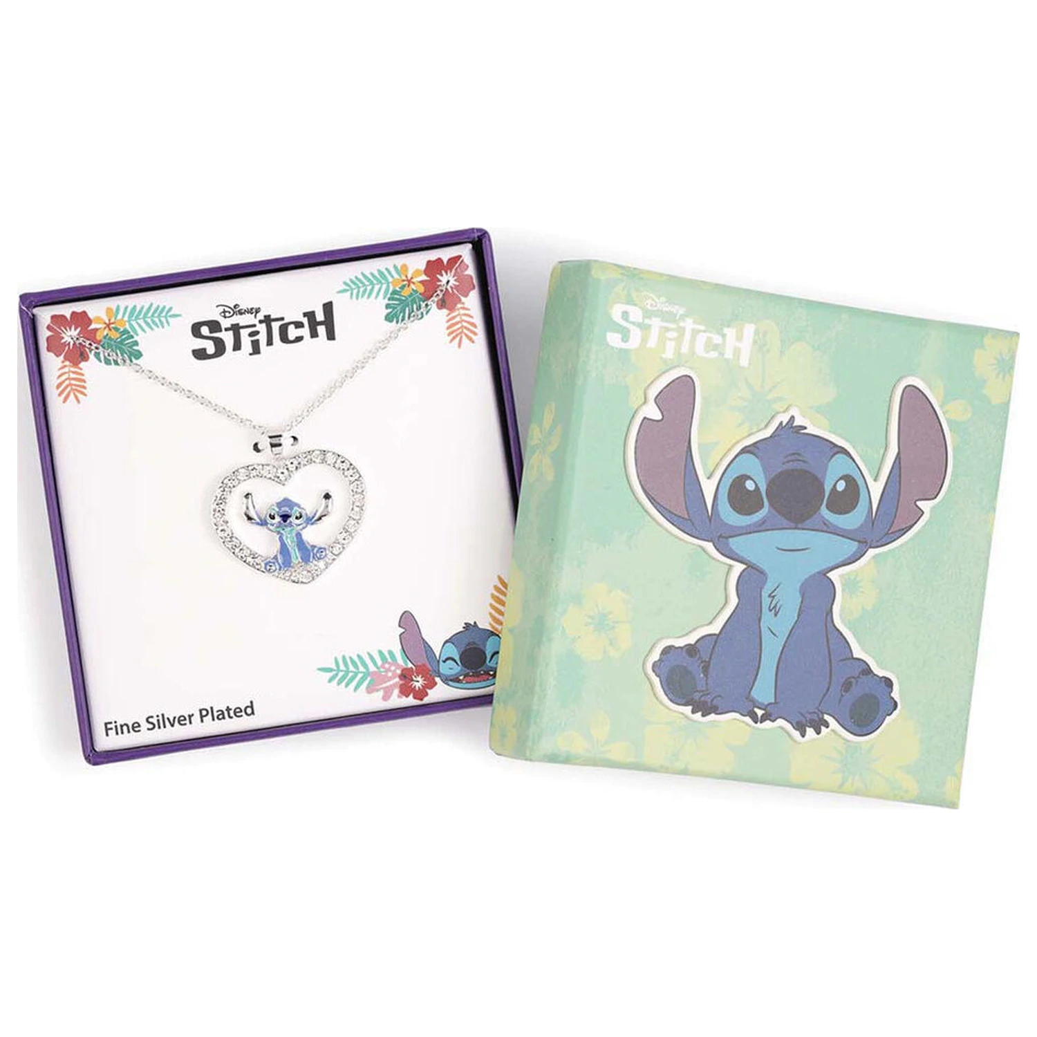 Disney Stitch Srdce náhrdelník produktová fotografia