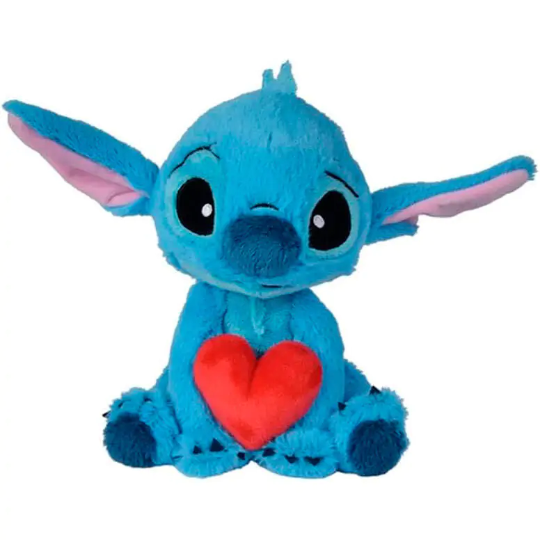 Disney Stitch heart plyšová figúrka 25cm termékfotó