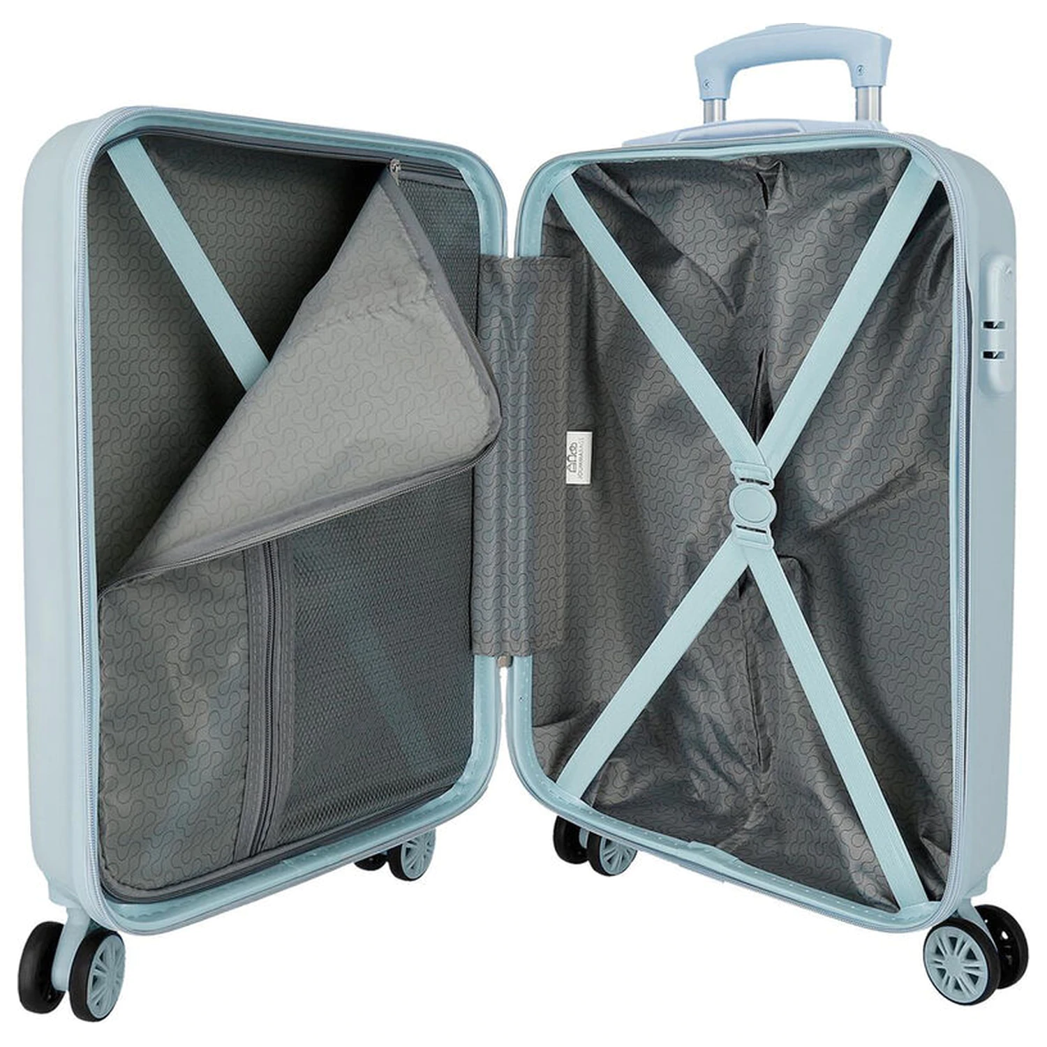 Disney Stitch Hearts ABS cestovný kufor na kolieskach 55cm produktová fotografia