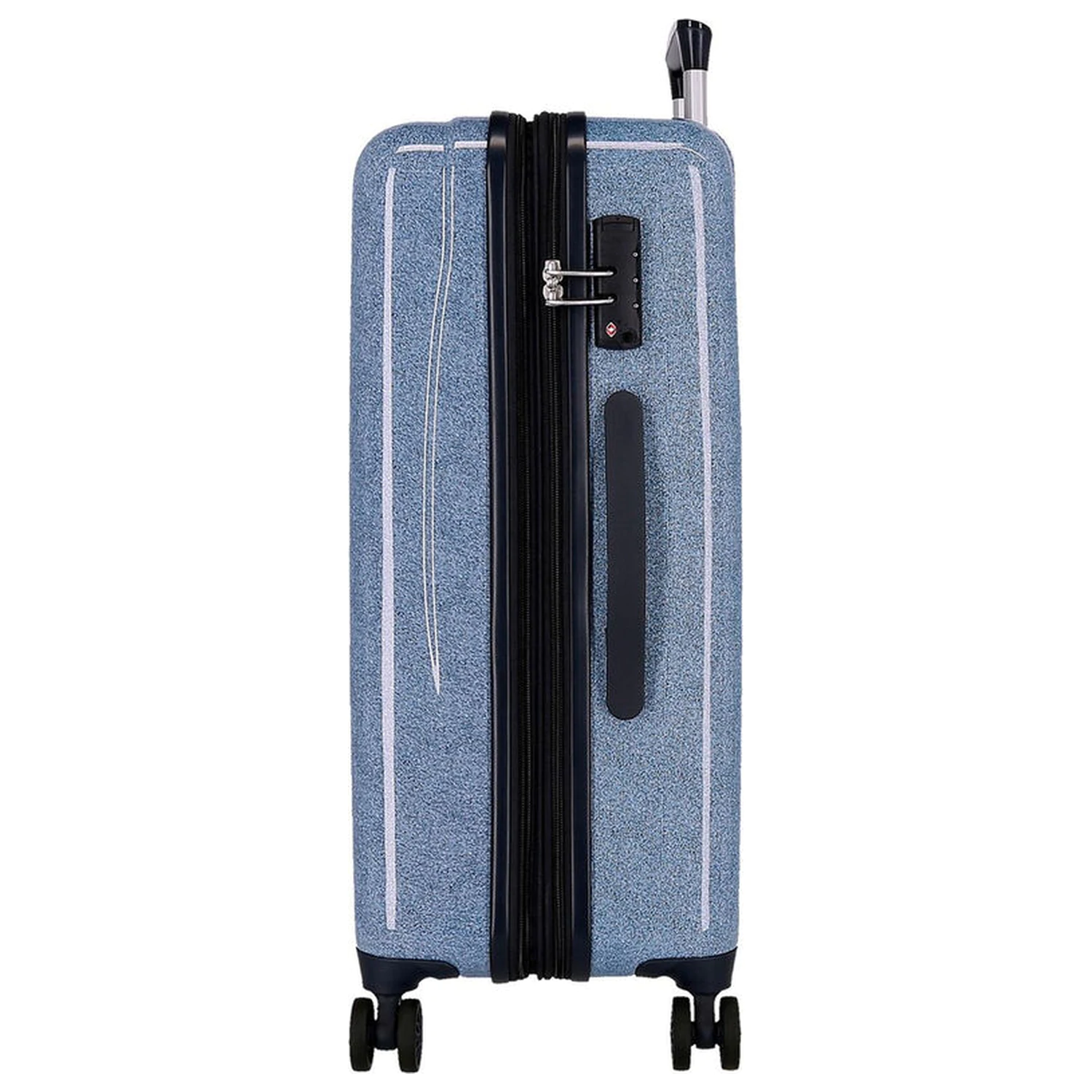 Disney Stitch Hearts ABS cestovný kufor na kolieskach 65 cm produktová fotografia