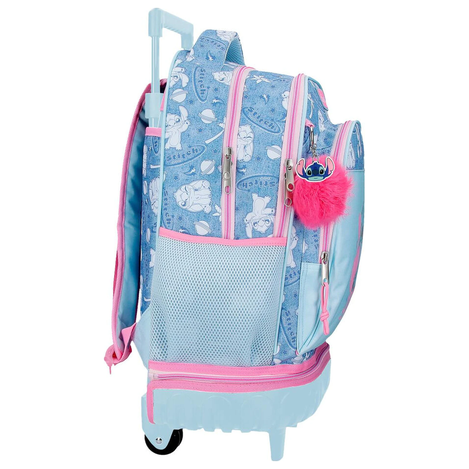 Disney Stitch Hearts odnímateľný kompaktný vozík 43cm produktová fotografia