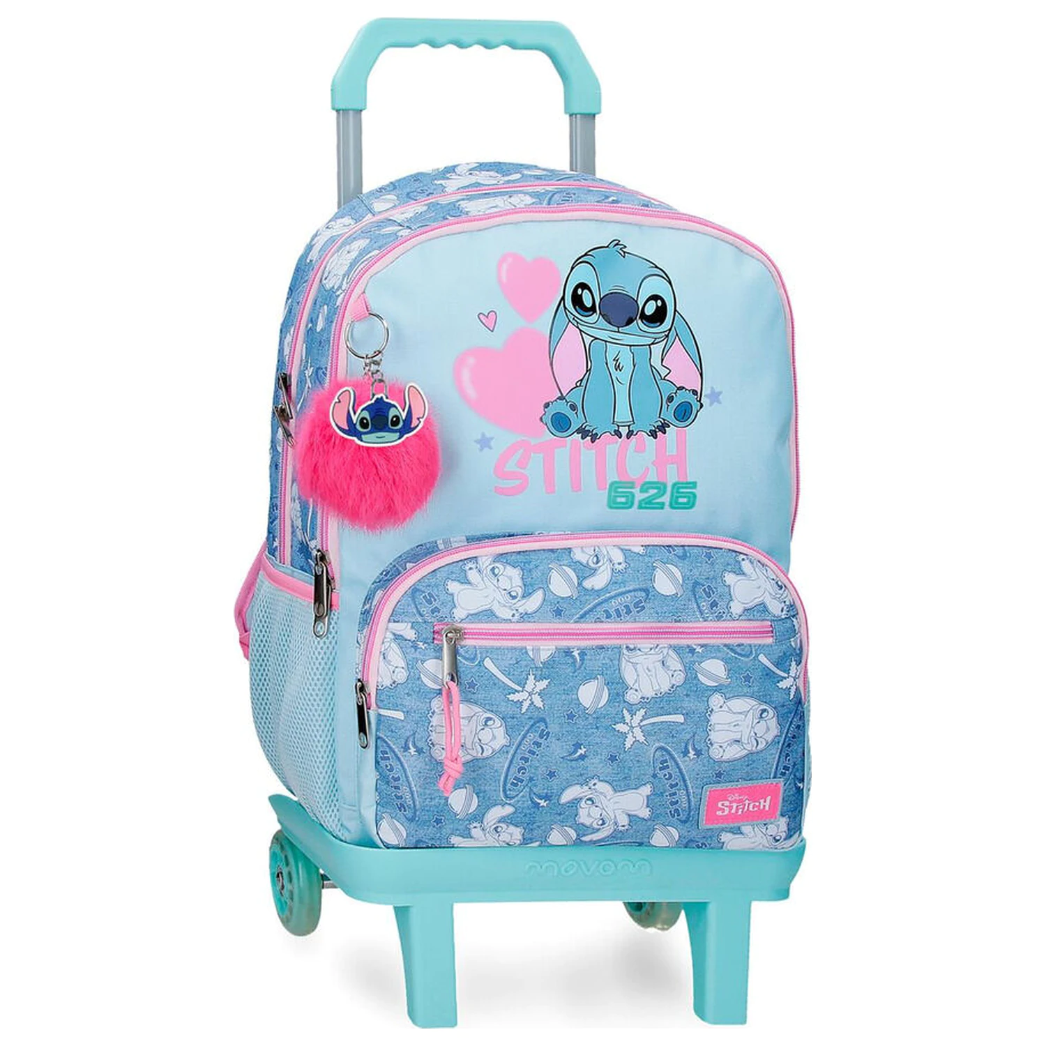 Disney Stitch Hearts trolley 44 cm produktová fotografia