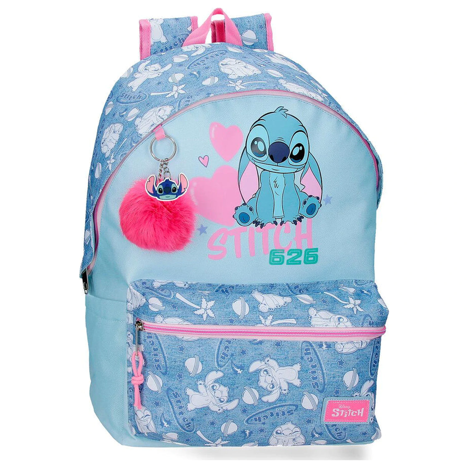 Disney Stitch Hearts adaptabilný batoh 44 cm produktová fotografia