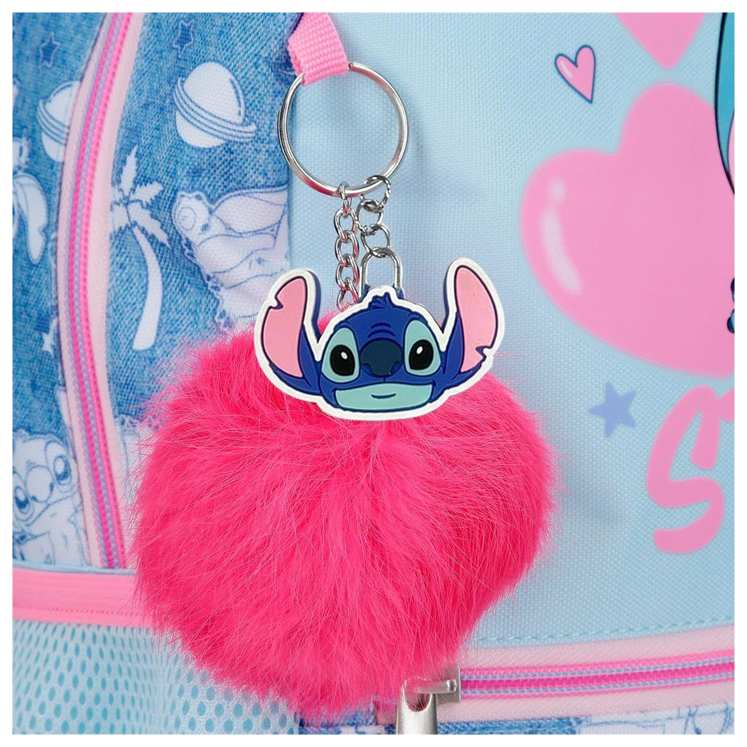 Disney Stitch Hearts športová taška 46cm produktová fotografia