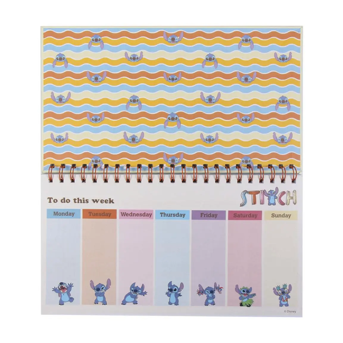 Disney Stitch week planner termékfotó