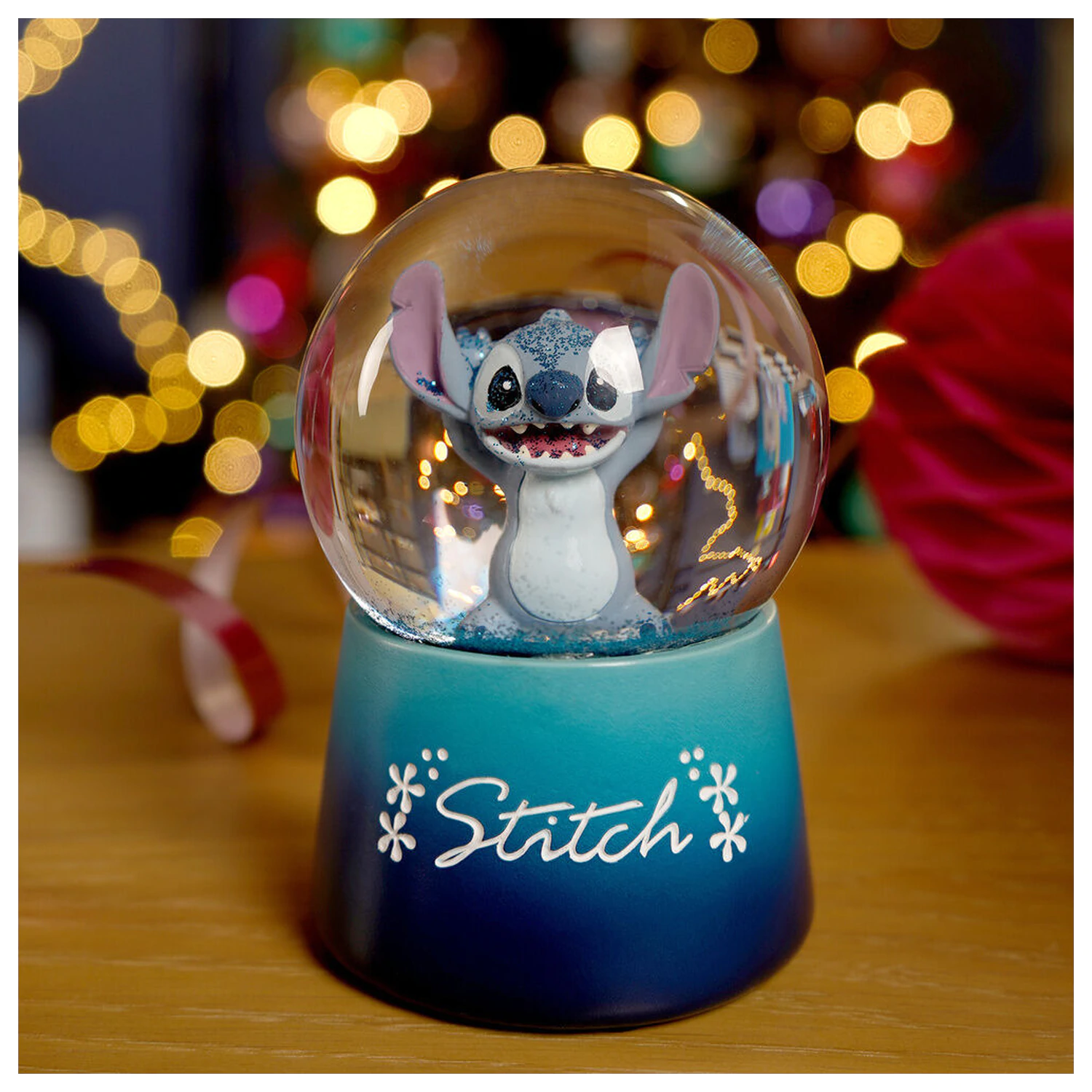 Disney Stitch snehová guľa produktová fotografia