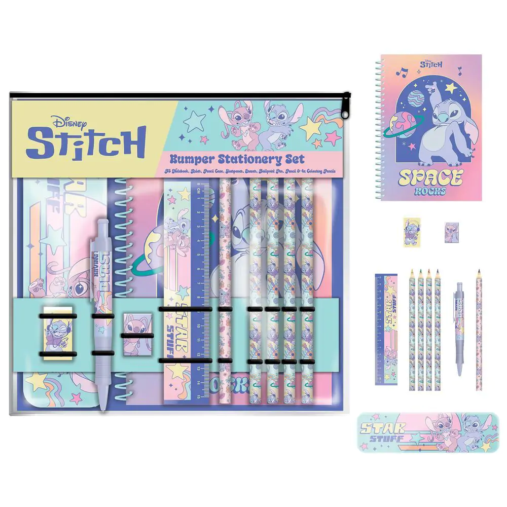 Disney Stitch písacie potreby set produktová fotografia