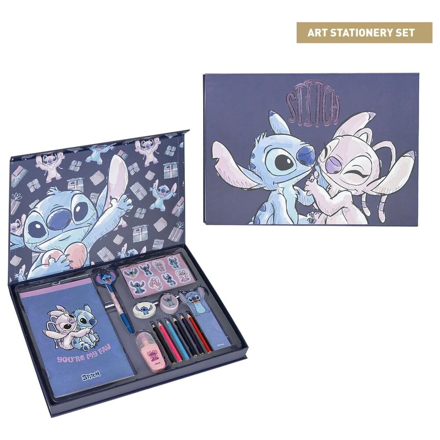 Disney Stitch písacie potreby set produktová fotografia
