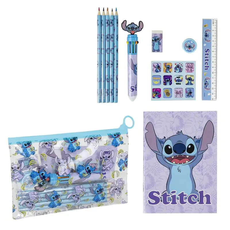 Disney Stitch písacie potreby sada 100 listov termékfotó