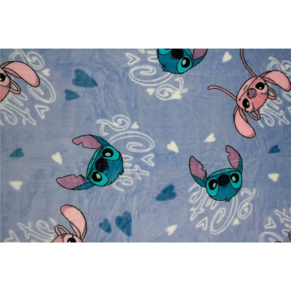 Disney Stitch koralová kapucňová deka 120x150cm produktová fotografia