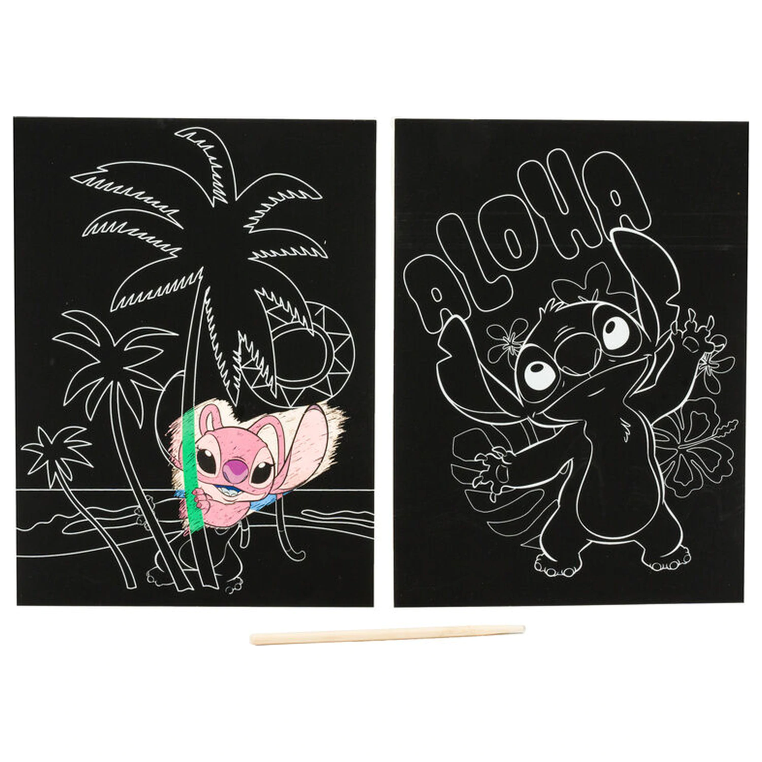 Disney Stitch sada na škrabanie produktová fotografia