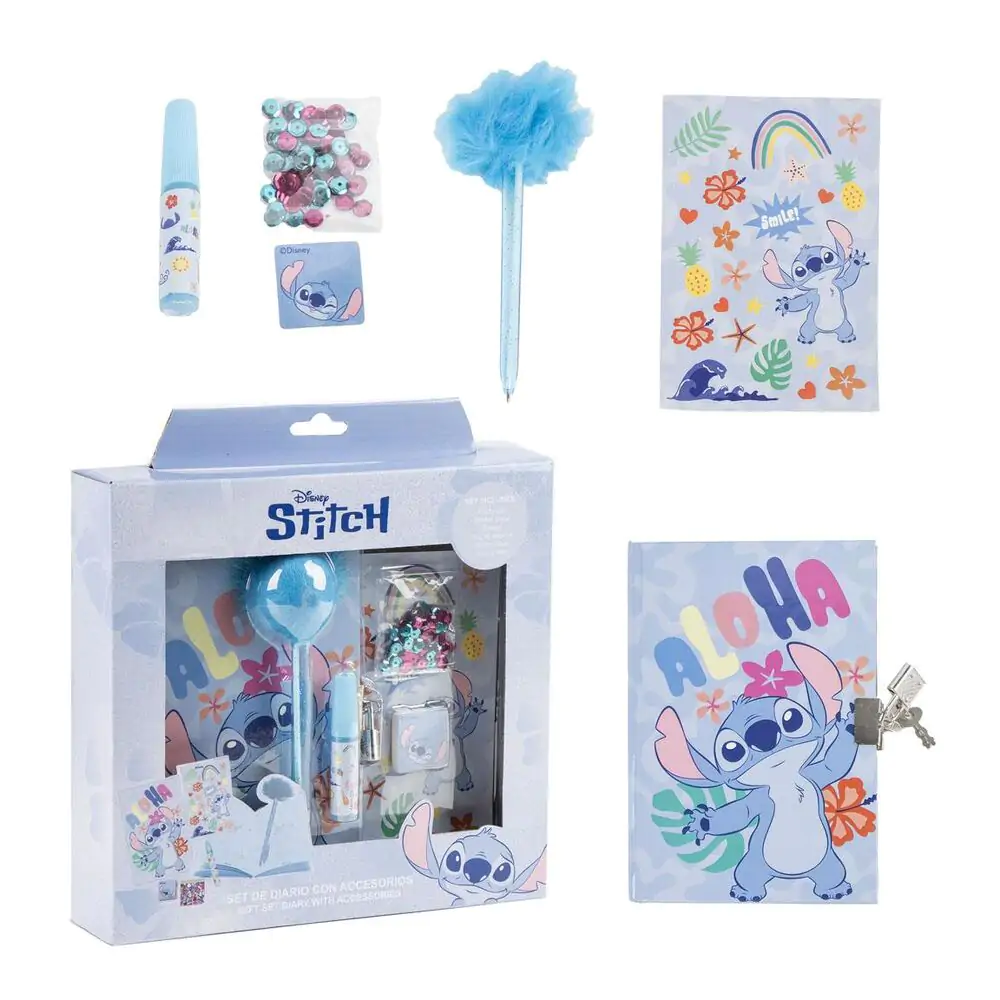 Disney Stitch Zápisník set produktová fotografia