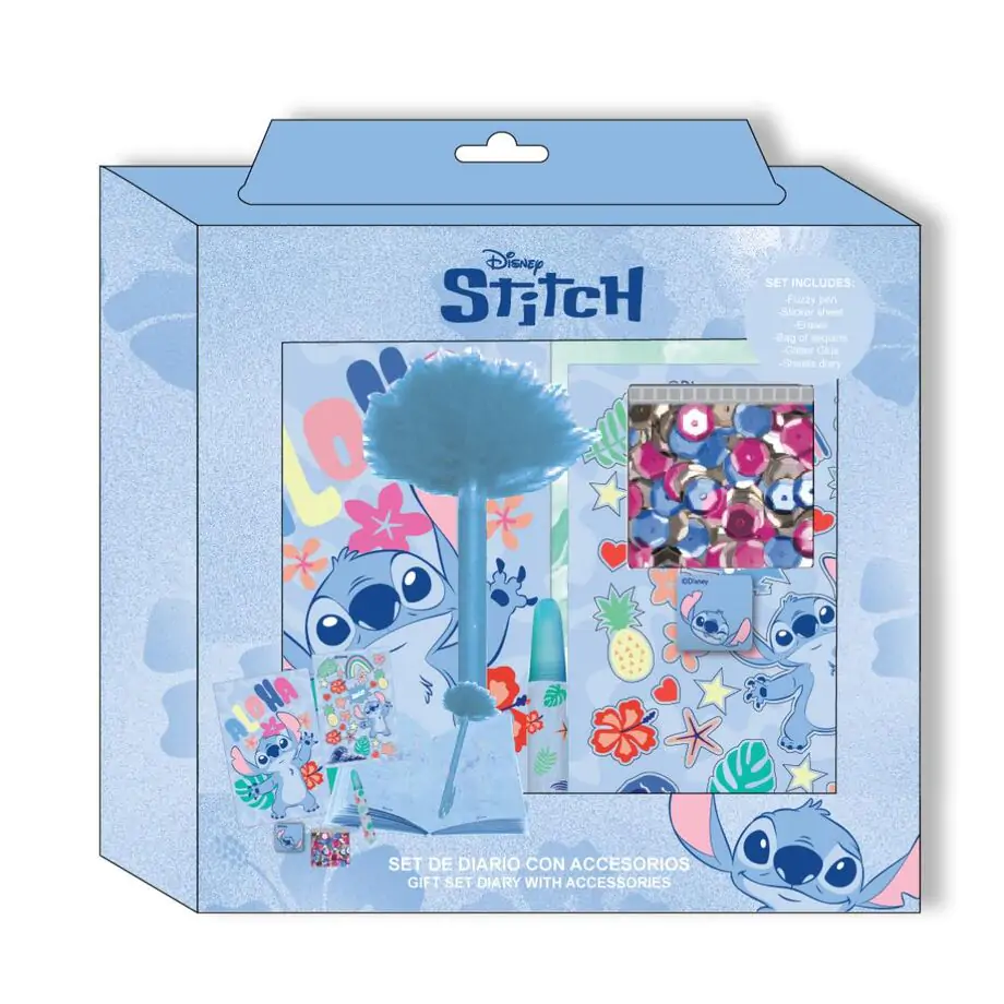 Disney Stitch Zápisník set produktová fotografia