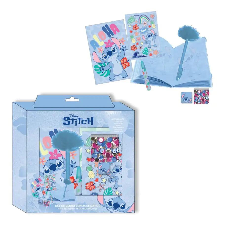 Disney Stitch Zápisník set produktová fotografia