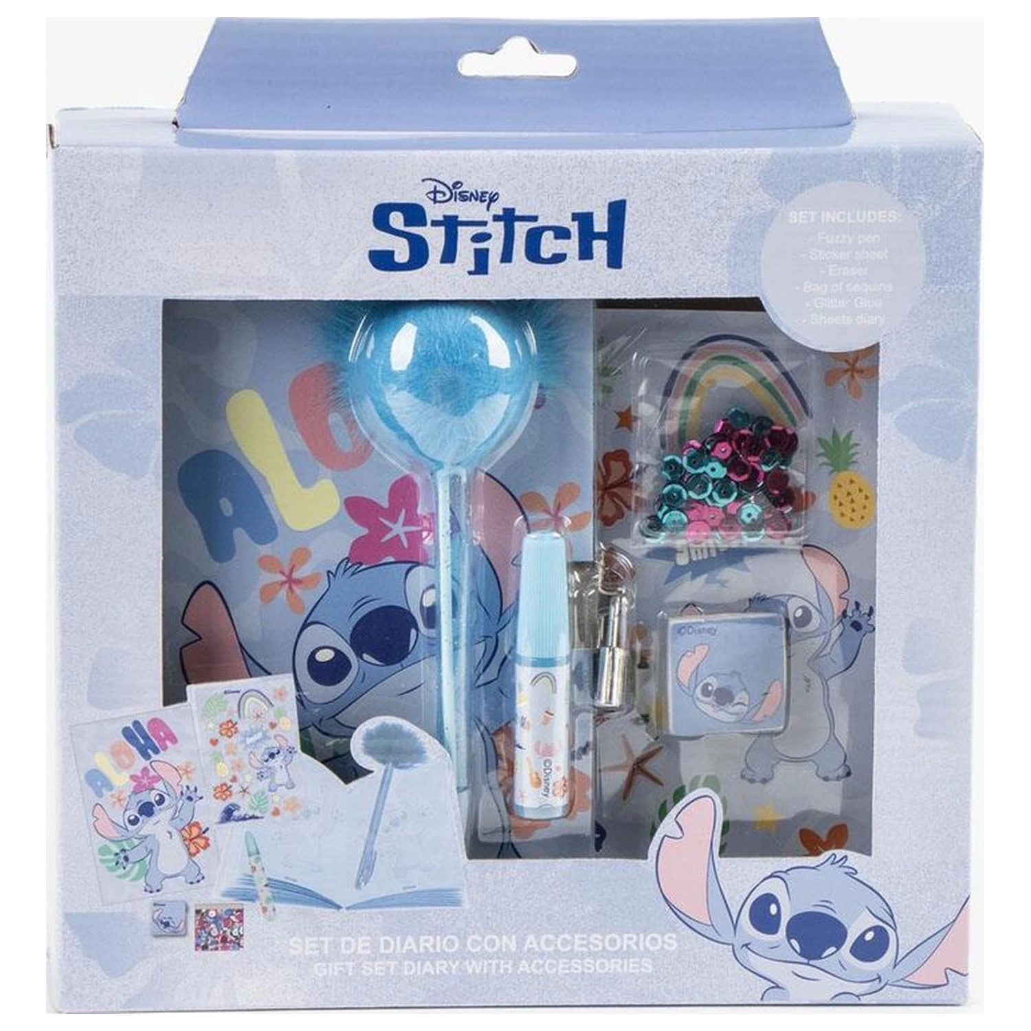 Disney Stitch Zápisník set produktová fotografia