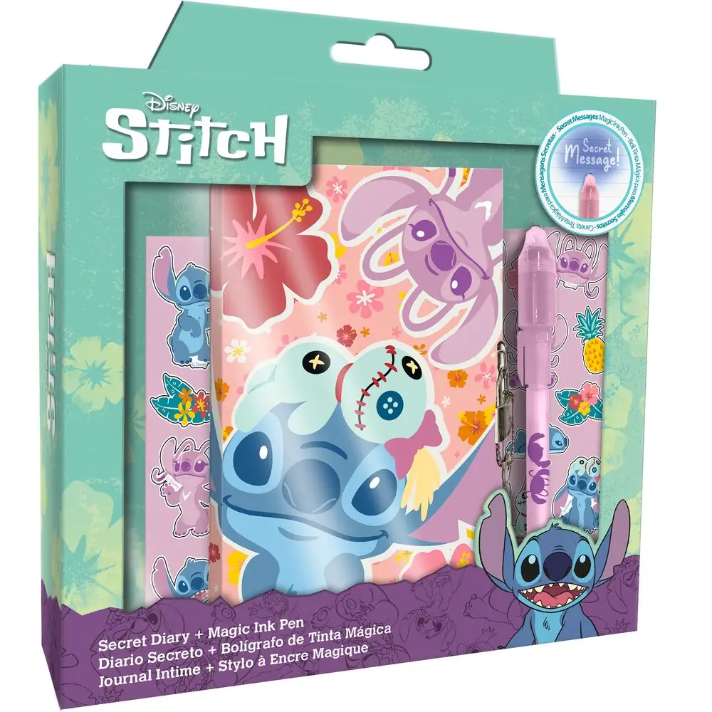 Disney Stitch Diár + magické pero produktová fotografia