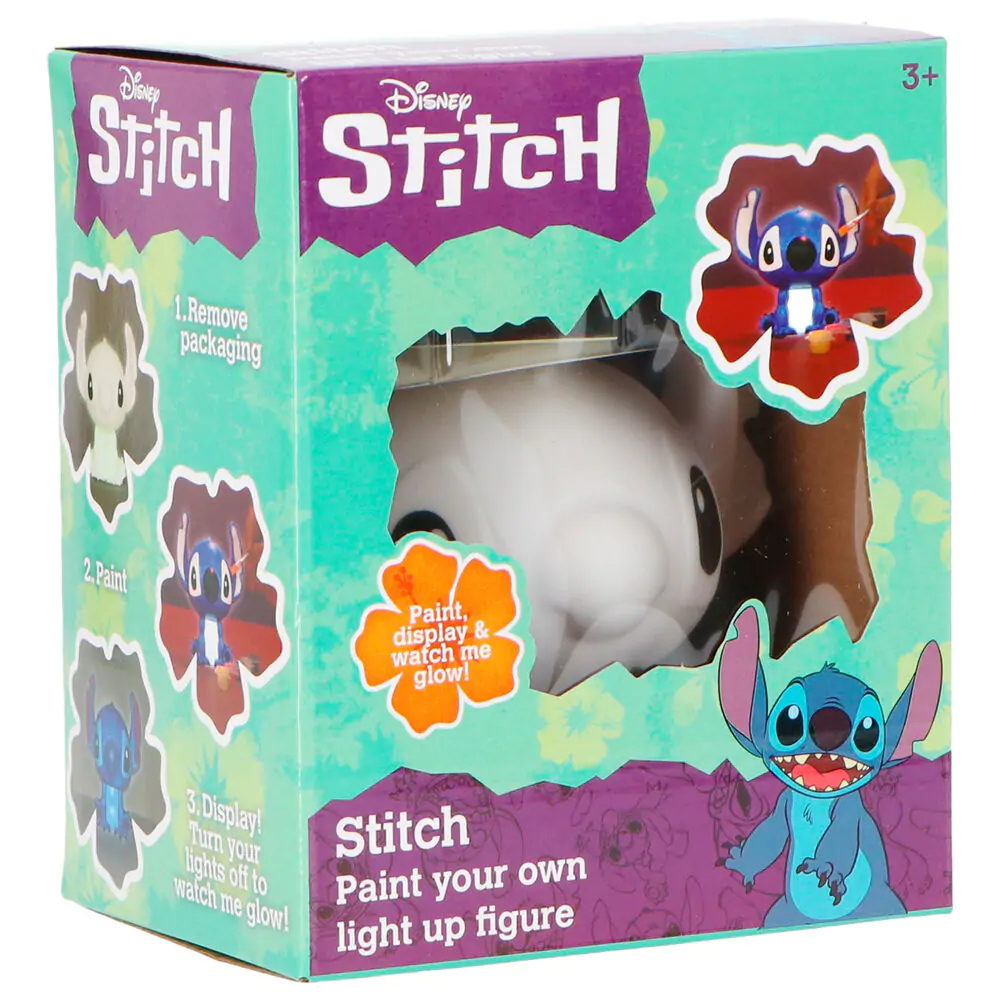 Disney Stitch vymaľuj si vlastnú svetelnú figúrku produktová fotografia