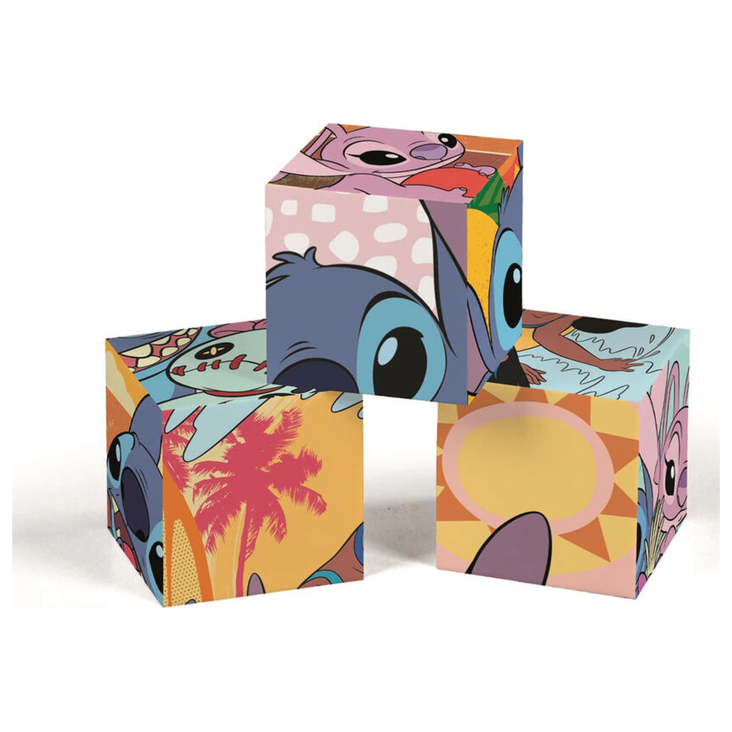 Disney Stitch Kocky puzzle 6 ks produktová fotografia