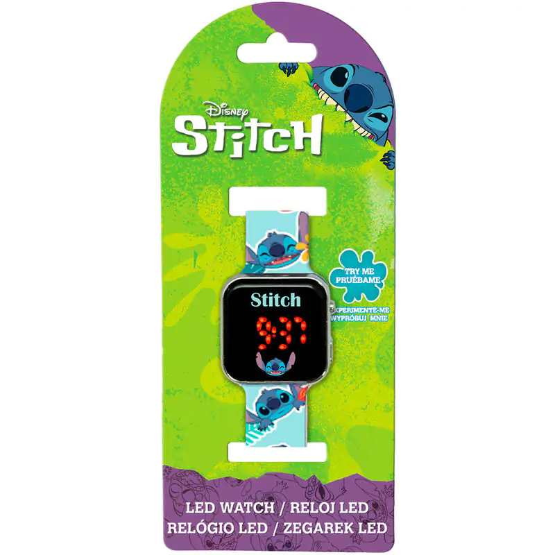 Disney Stitch LED hodinky termékfotó