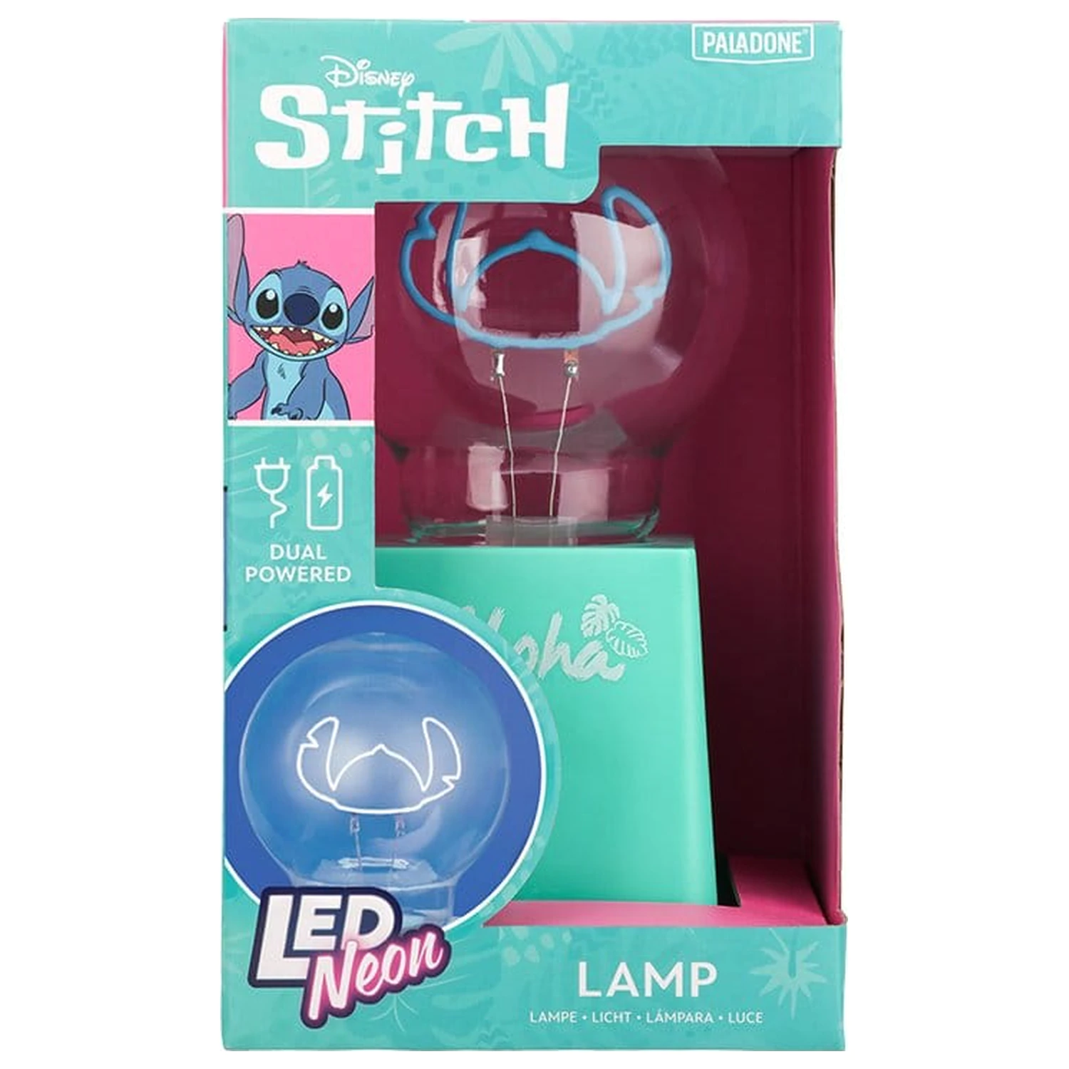 Disney Light Stitch LED neónová žiarovka produktová fotografia