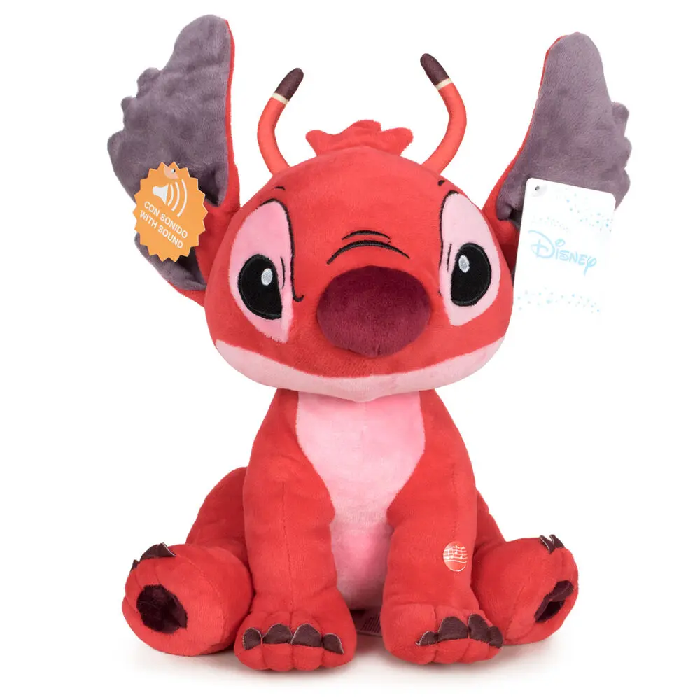 Disney Stitch Leroy mäkká plyšová hračka so zvukom 30 cm produktová fotografia