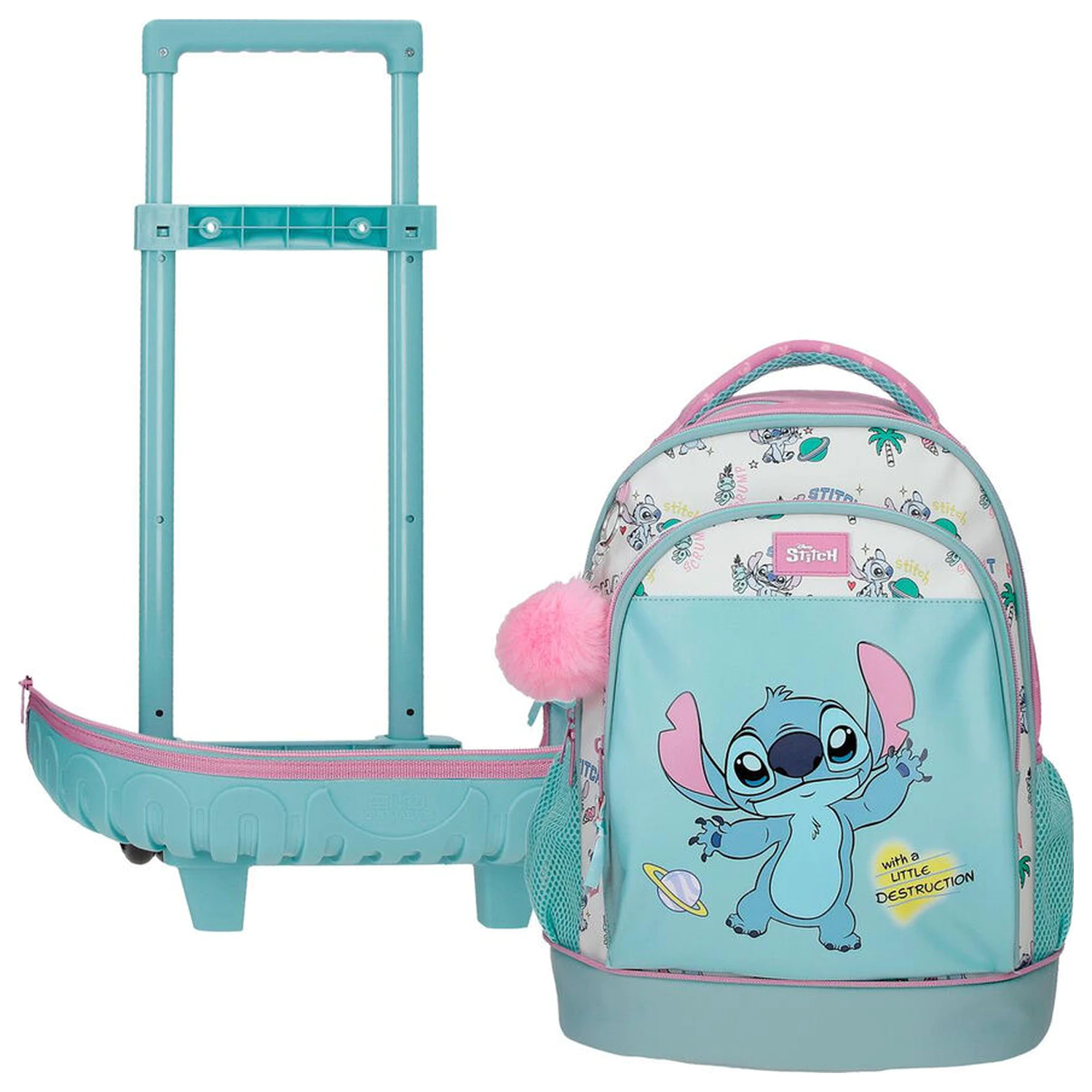 Disney Stitch Little Destruction vyťahovací kompaktný vozík 43 cm produktová fotografia