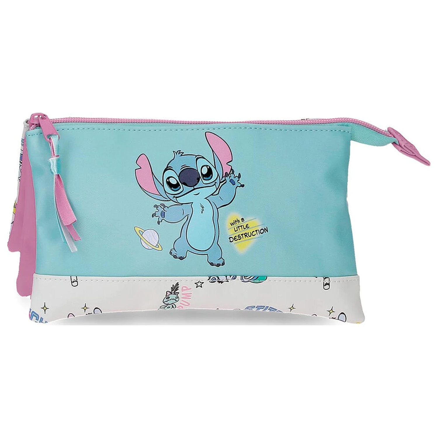 Disney Stitch Little Destruction kufor na kozmetiku produktová fotografia