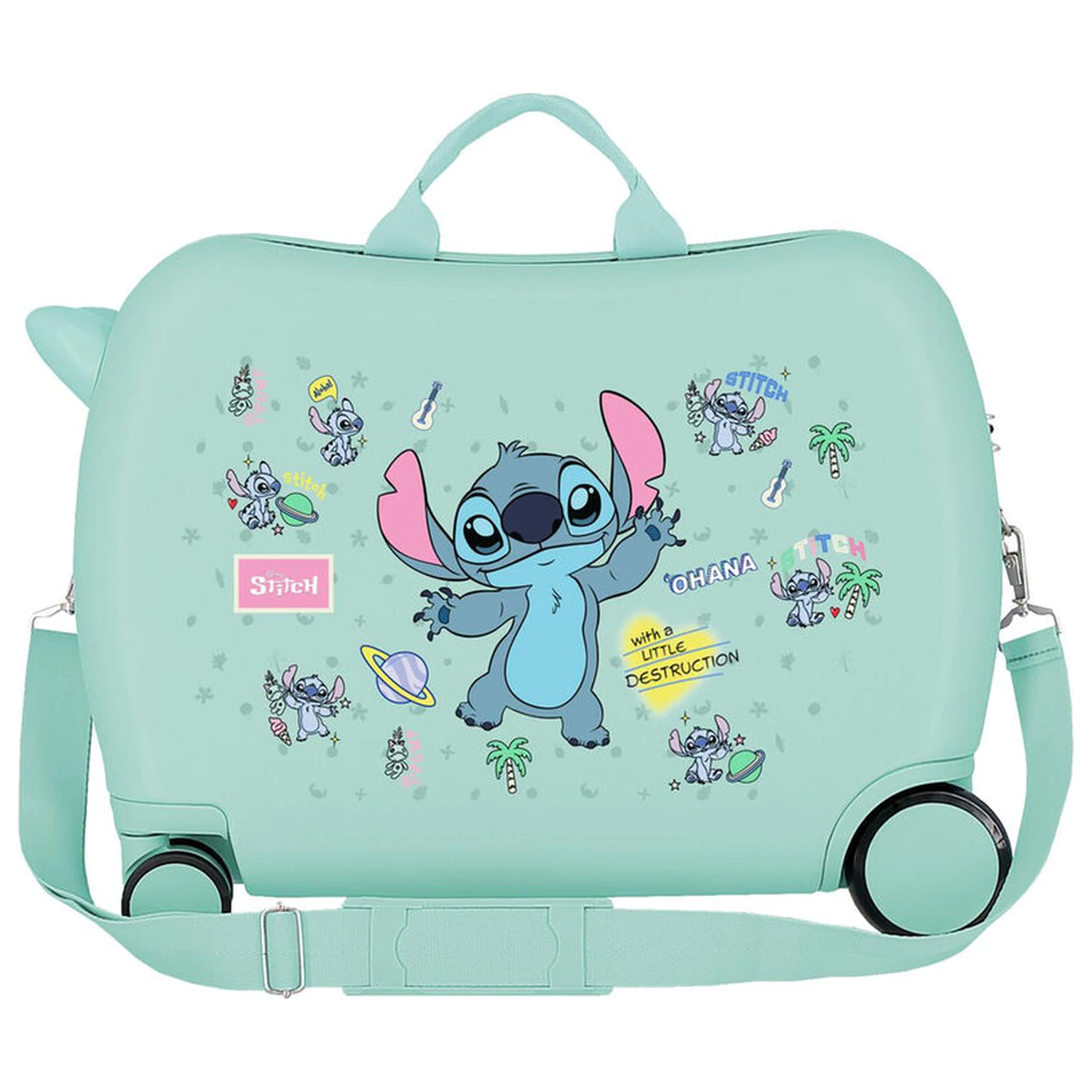 Disney Stitch Little Destruction ABS cestovný kufor 50cm produktová fotografia