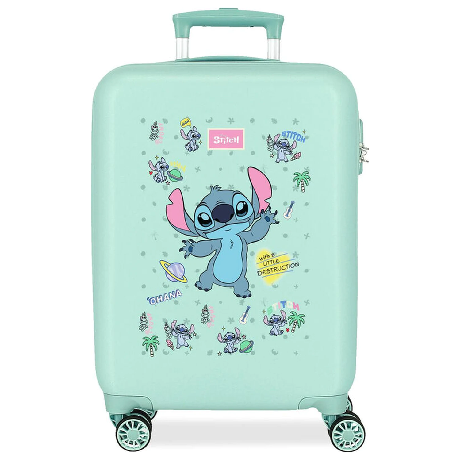 Disney Stitch Little Destruction ABS cestovný kufor na kolieskach 55 cm produktová fotografia