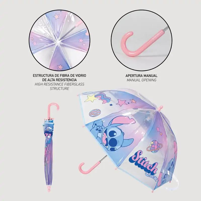 Disney Stitch manuálny bublinový dáždnik produktová fotografia