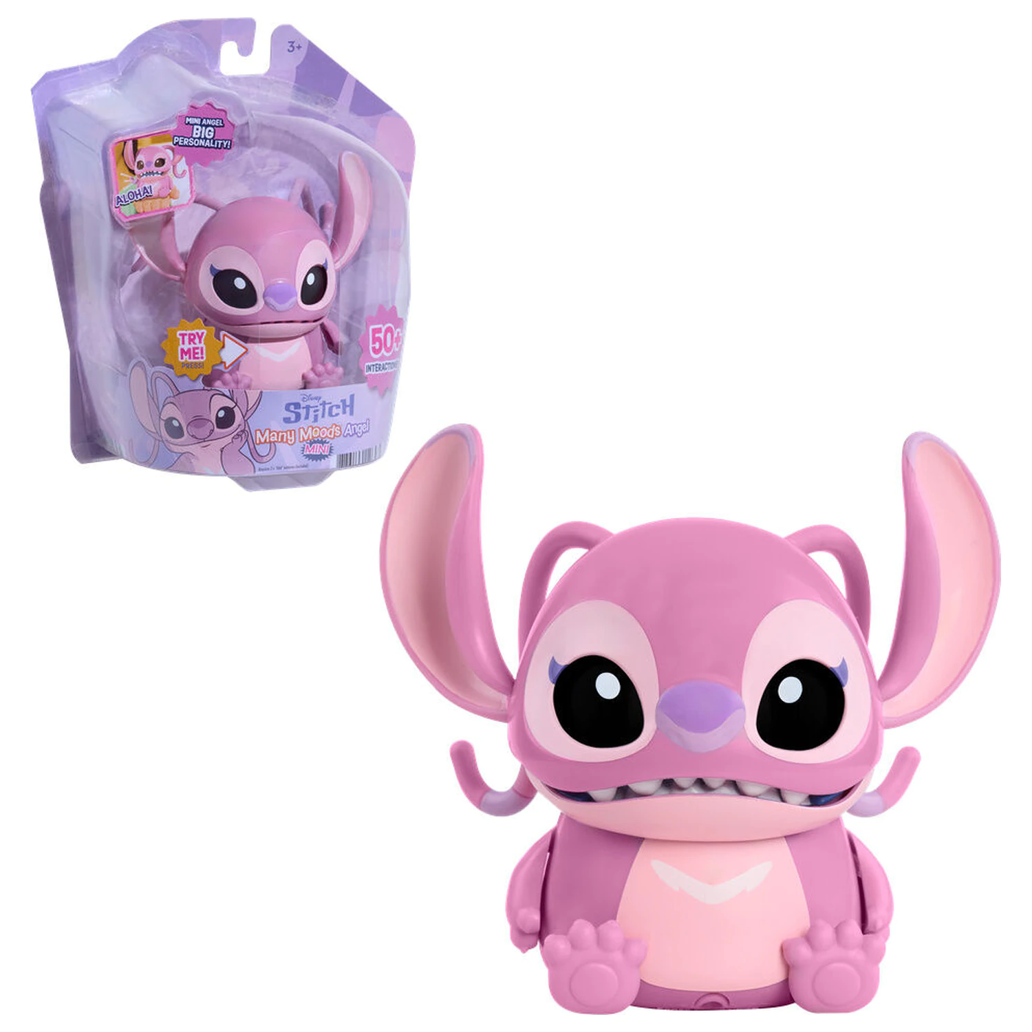 Disney Stitch Many Moods Angel mini interaktívna figúrka produktová fotografia