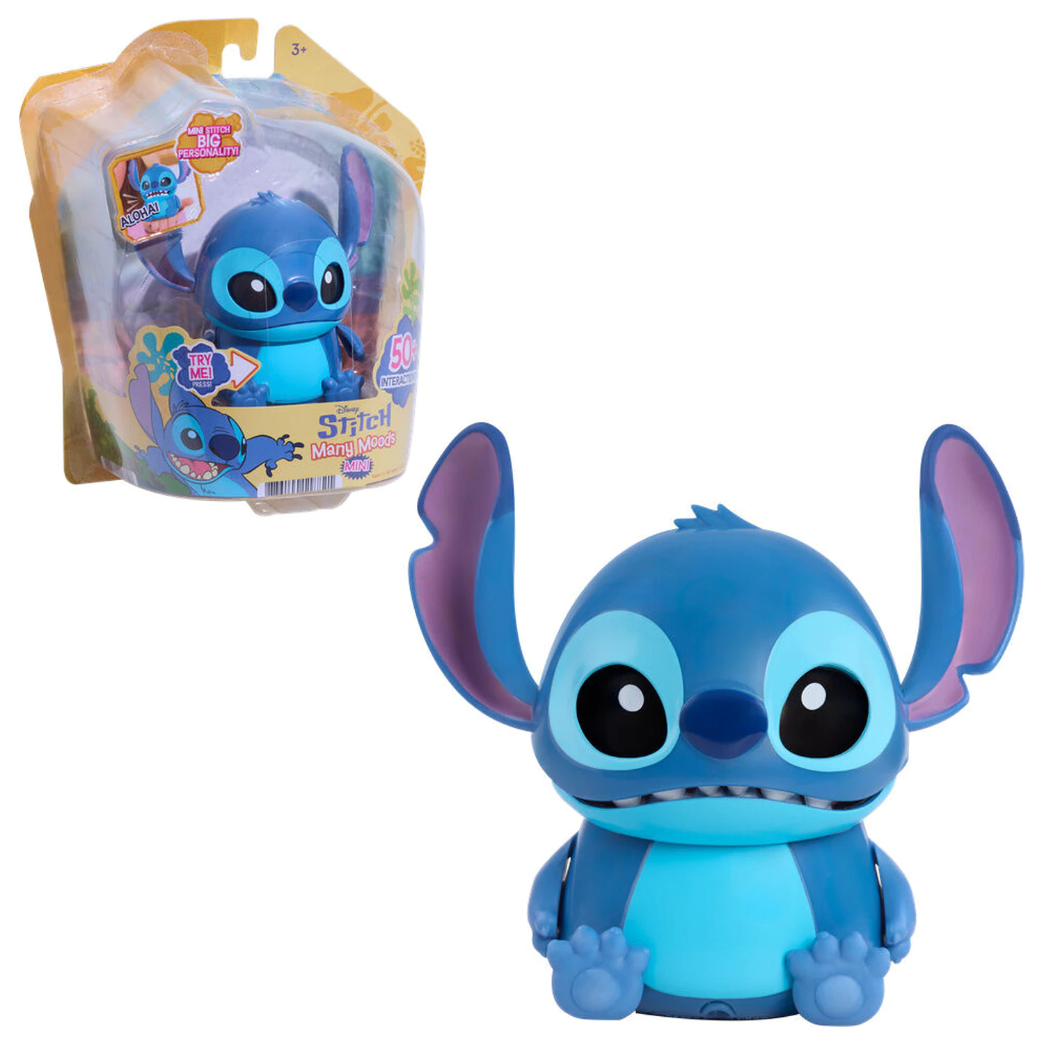 Disney Stitch Many Moods Stitch mini interaktívna figúrka produktová fotografia