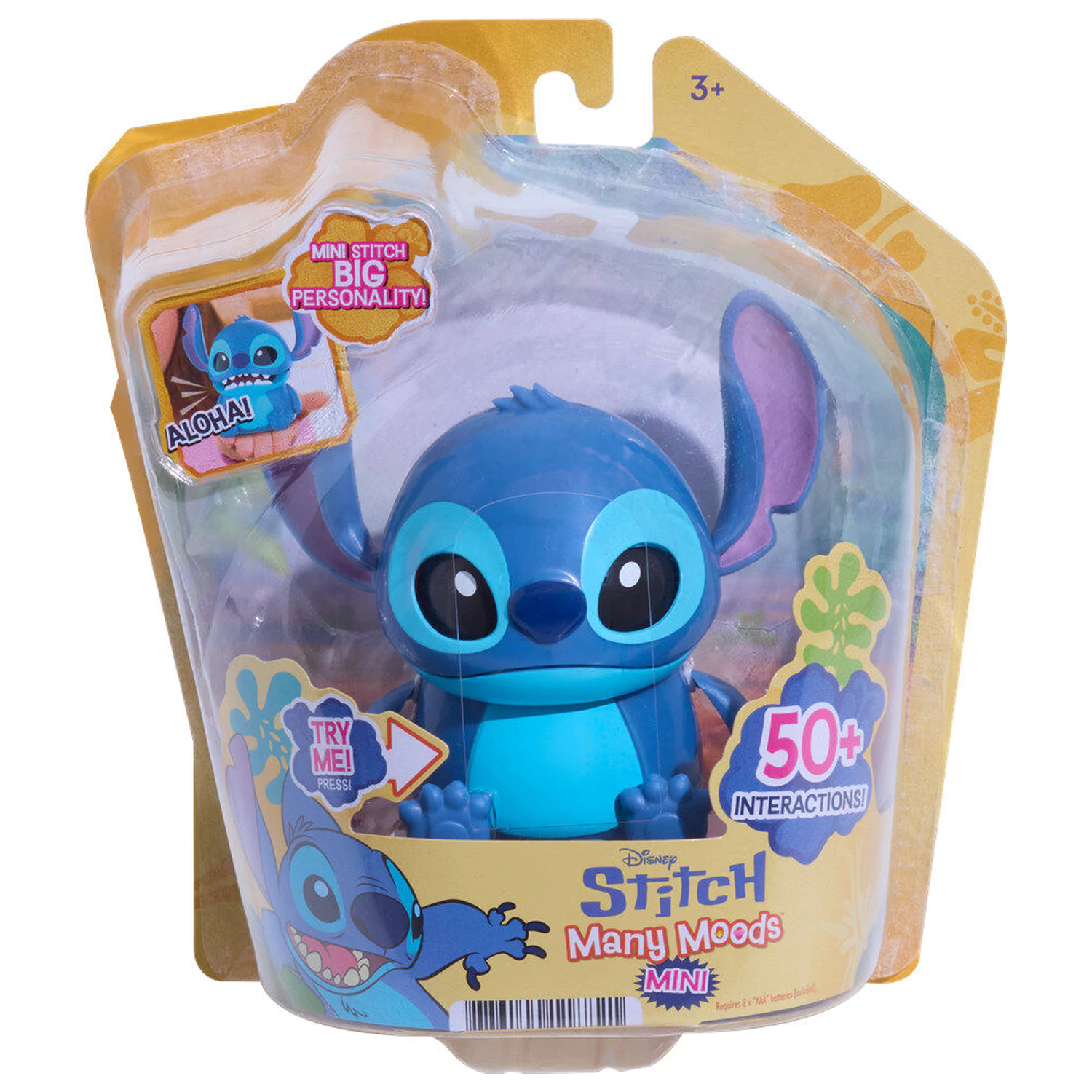 Disney Stitch Many Moods Stitch mini interaktívna figúrka produktová fotografia