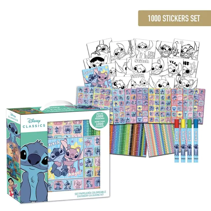 Disney Stitch samolepky set 1000ks termékfotó