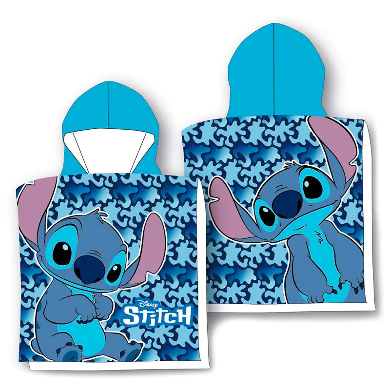 Disney Stitch mikrovláknový poncsó törülköző termékfotó