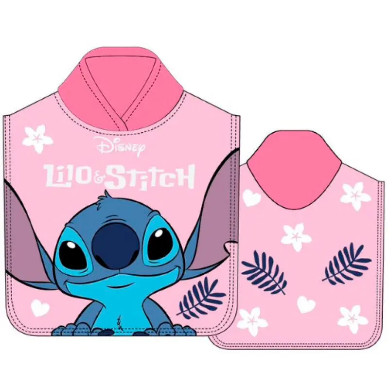 Disney Stitch mikrovláknová pončo törölköző termékfotó