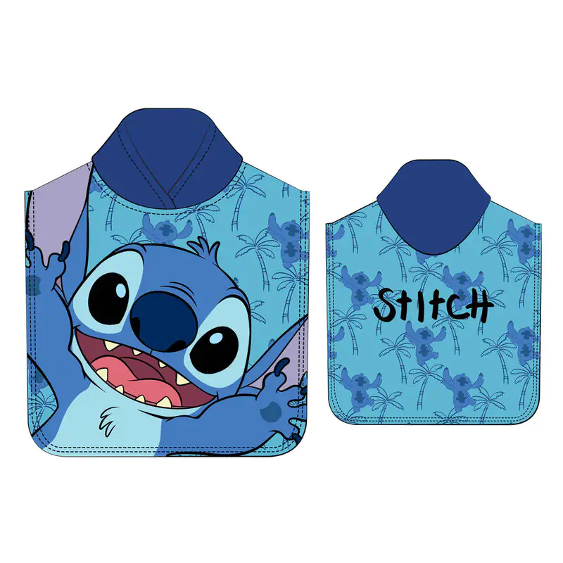 Disney Stitch mikrovláknový törölköző poncho L méret termékfotó